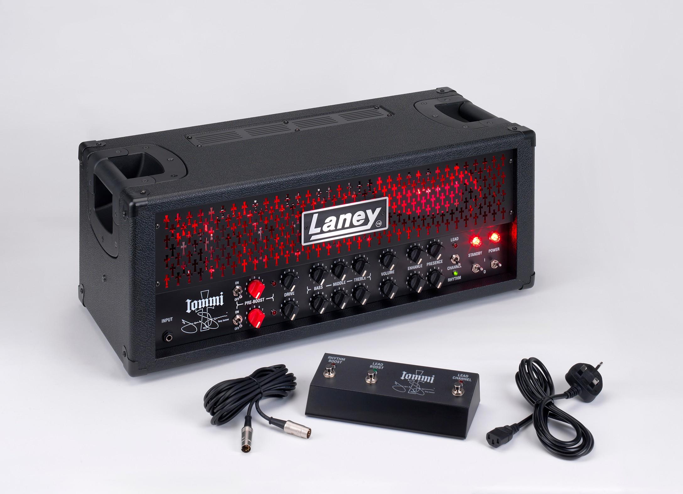 Laney Black Country Customs TI100 Tony Iommi Signature 100W Valve